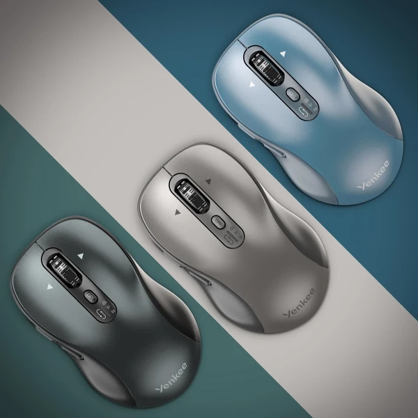 комп'ютерна Yenkee YMS 2010SR Dual mode WL mouse GYRO Graphite [45025341-Y] — фото 6