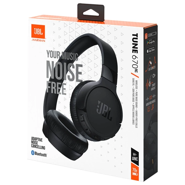 Навушники JBL TUNE 670NC Black (JBLT670NCBLK) [JBLT670NCBLK-Y] — фото 10