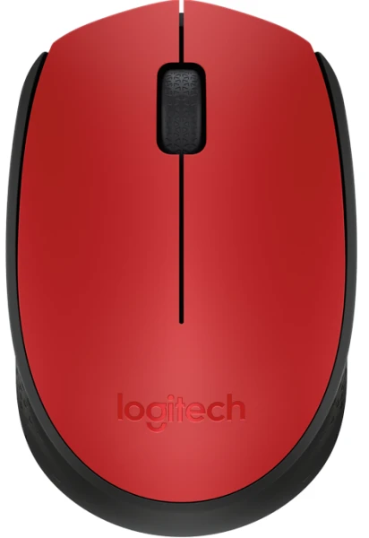 Logitech Wireless Mouse M171 Red [910-004641-Y]