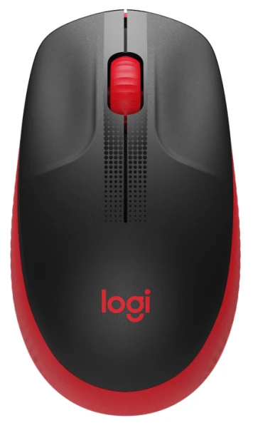 Logitech M190 Full-size Wireless Red [910-005908-Y]