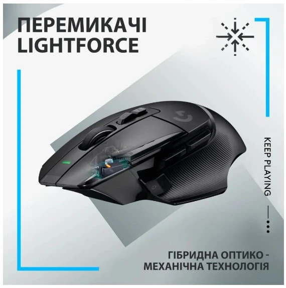 Logitech G502 X LIGHTSPEED Black (910-006180) [910-006180-Y] — фото 4