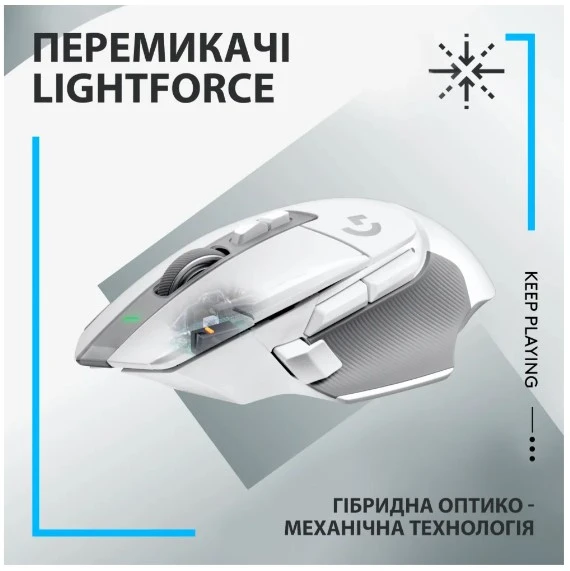Logitech G502 X LIGHTSPEED White (910-006189) [910-006189-Y] — фото 4