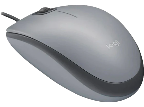 Logitech M110 Silent-MID GRAY-USB-AKOYA [910-006760-Y] — фото 2