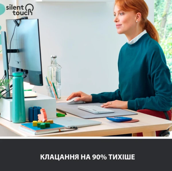 комп'ютерна Logitech Signature M650 Wireless OFF White B2B (910-006275) [910-006275-Y] — фото 6