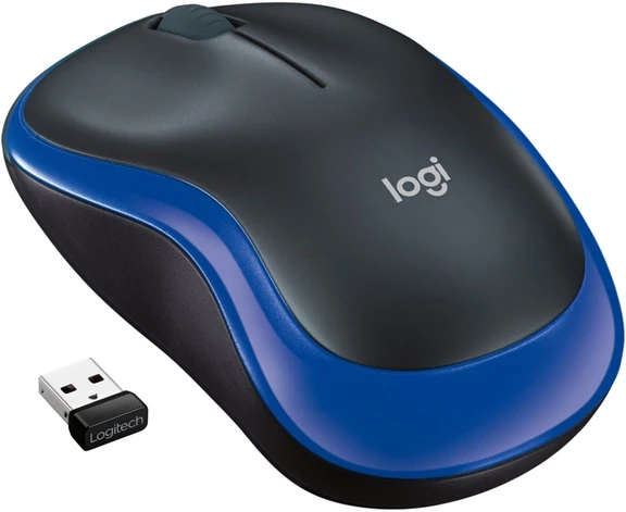 Logitech Wireless Mouse M185 BLUE - EWR2