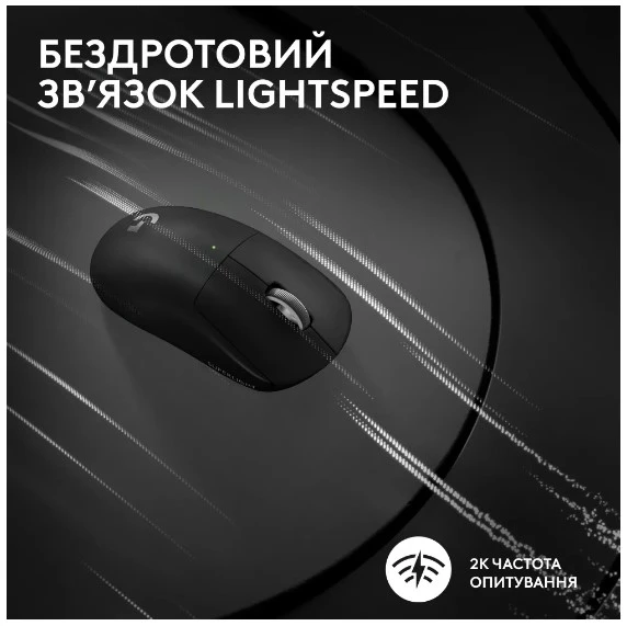 Logitech Pro X Superlight 2 Lightspeed Black (910-006630) [910-006630-Y] — фото 4