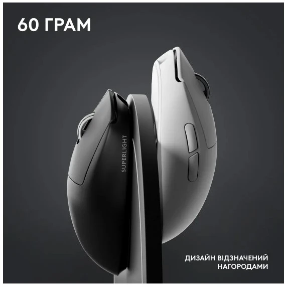 Logitech Pro X Superlight 2 Lightspeed Black (910-006630) [910-006630-Y] — фото 5