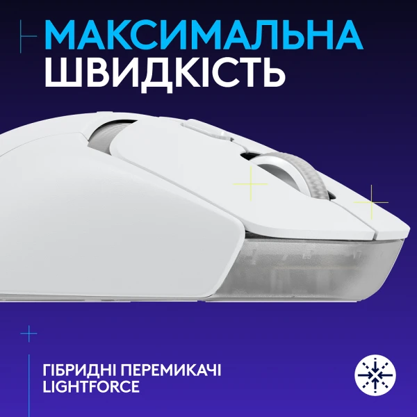 Logitech G309 LIGHTSPEED White — фото 2