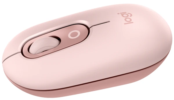 Logitech POP with emoji Rose