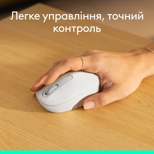 Logitech M196 Bluetooth Off White (L910-007460) [910-007460-Y] — фото 7
