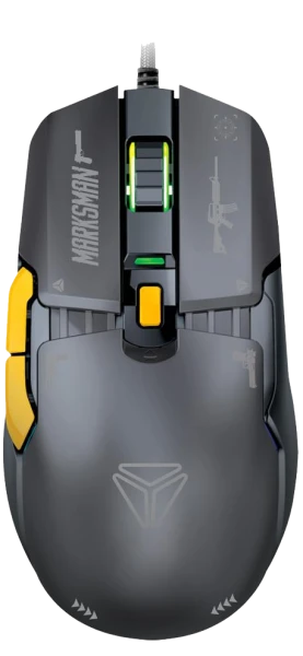 комп'ютерна Yenkee YMS 3600BK MARKSMAN Gaming Mouse Black [45021055-Y]