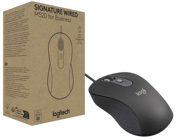 Logitech Signature M520 for Business - GRAPHITE (910-007511) [910-007511-Y]