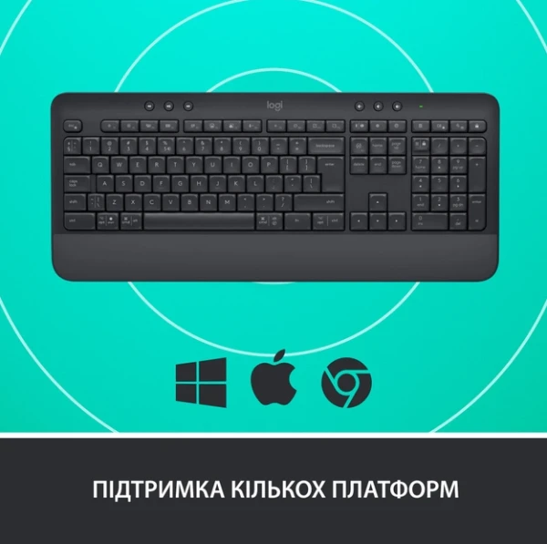 Logitech Signature K650, UA, Graphite (920-010945) [920-010945-Y] — фото 7