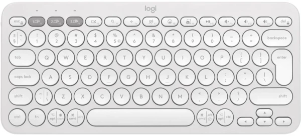 Logitech K380s Pebble Keys 2 Tonal White [L920-011852-Y]