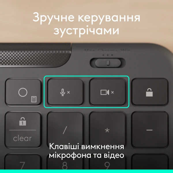 Logitech Signature Slim K620 Wired Keyboard for Business - GRAPHITE (920-013333) [920-013333-Y] — фото 7