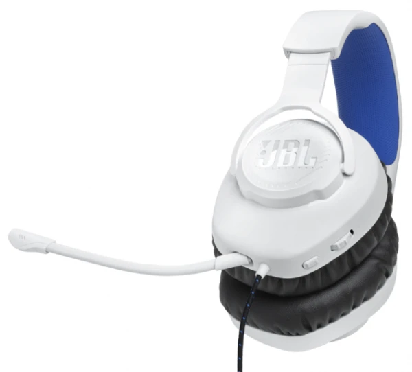Навушники JBL QUANTUM 100P Console White (JBLQ100PWHTBLU) [JBLQ100PWHTBLU-Y] — фото 5