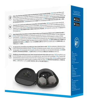 Навушники Sennheiser Momentum 4 Wireless Graphite [700383-Y] — фото 5