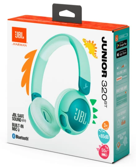 Навушники JBL JR320BT Green (JBLJR320BTGRN) [JBLJR320BTGRN-Y] — фото 8