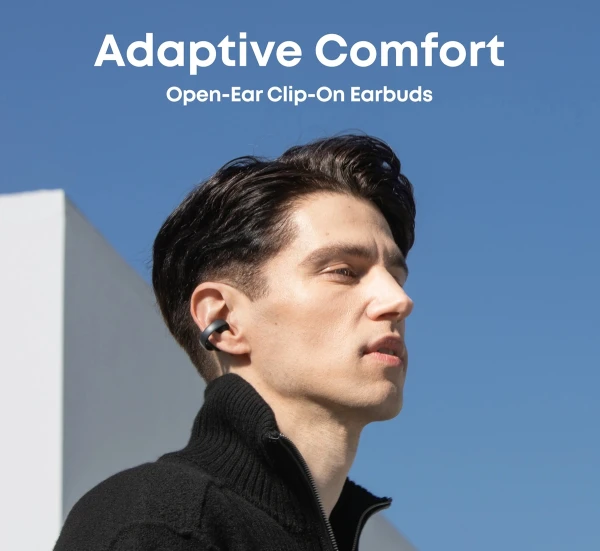 Наушники Anker SoundСore AeroClip Black [A3388G11-Y] — фото 2