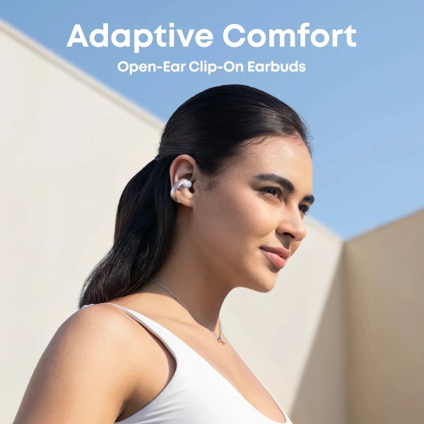 Навушники Anker SoundСore AeroClip White [A3388G21-Y] — фото 4