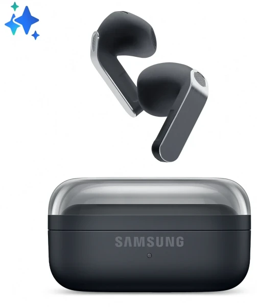 Навушники Samsung Galaxy Buds4 Black [SM-R540NZKASEK-Y]