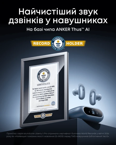 Навушники Anker SoundСore Liberty 5 Pro Blue [D1203G31-Y] — фото 5