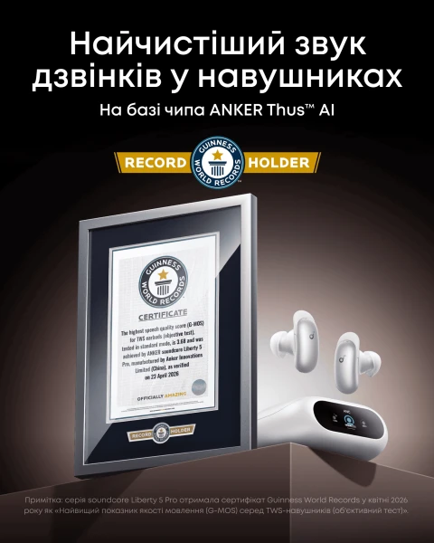 Наушники Anker SoundСore Liberty 5 Pro White [D1203G21-Y] — фото 5
