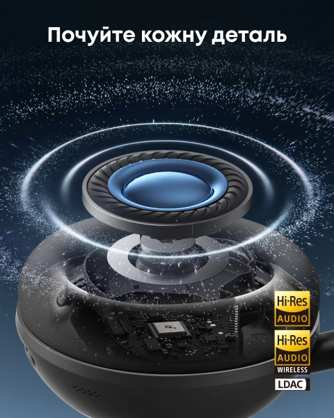 Навушники Anker SoundСore Space 2 Black [D1402G11-Y] — фото 5