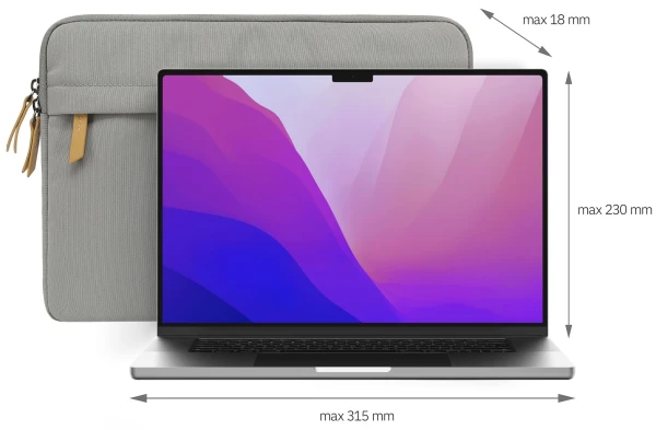 Сумка Yenkee 14.1" Corto Universal Sleeve YBN 14C Grey [45032461-Y] — фото 10